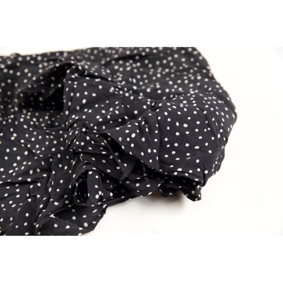 ZARA Black White Polka Dot Ruffle Tiered Mini Skirt XS - Picture 3 of 6